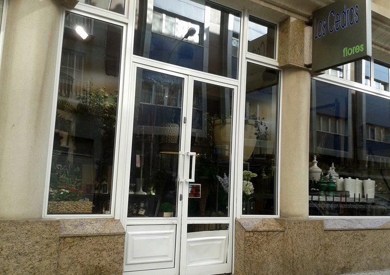 Imagen de uno de los comercios que fue asaltado.